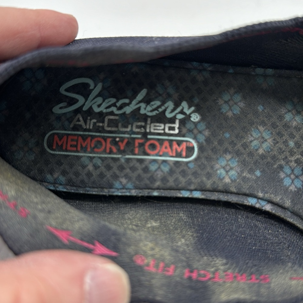 Skechers Black ballet flat Air Conditioned Memory Foam Flat Size 8 SKT5807C - Picture 6 of 7